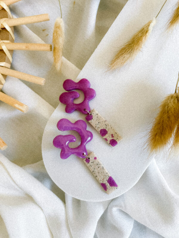 Kõrvarõngad Purple Love 03