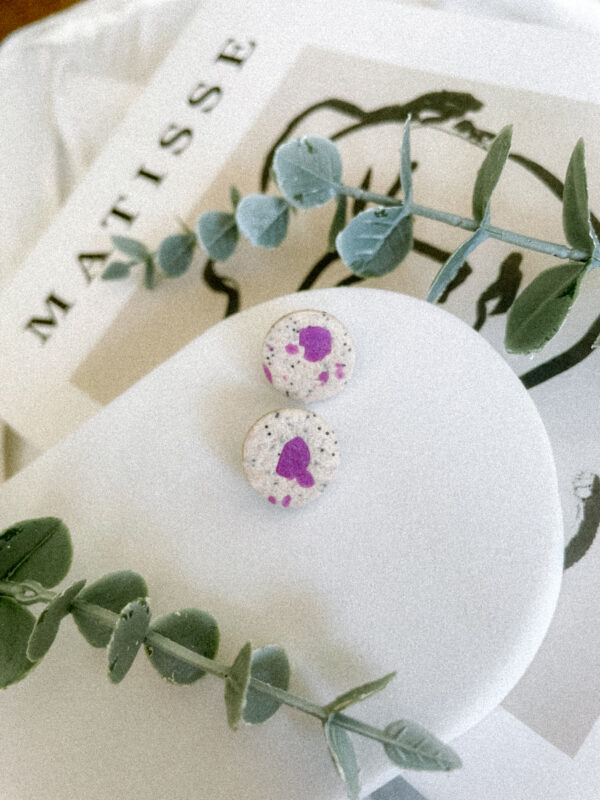Kõrvarõngad Purple Love 01